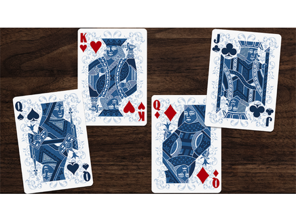 Tulip Playing Cards (Dark Blue) by Dutch Card House Company