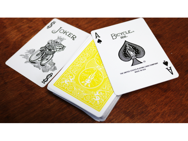 Bicycle Yellow Playing Cards by US Playing Cards