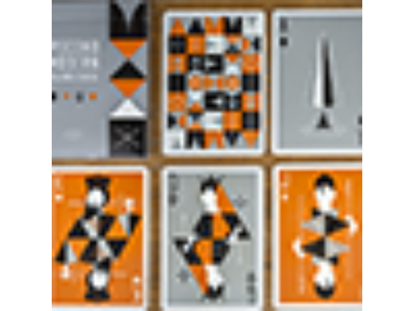 Retro Deck (Gray) Playing Cards