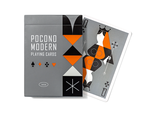 Retro Deck (Gray) Playing Cards