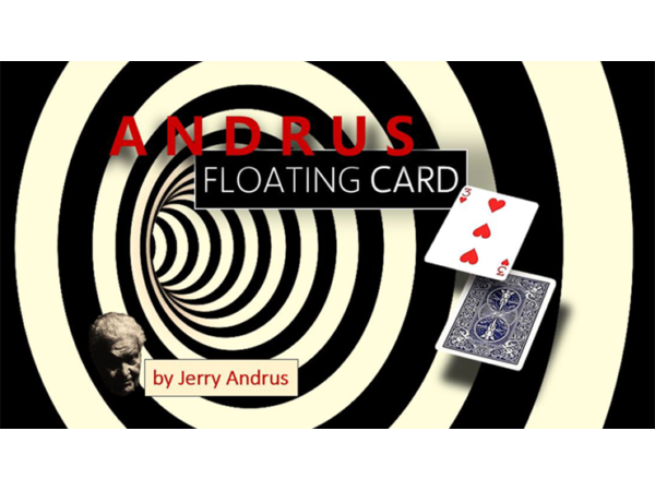 Andrus Floating Card Red (Gimmicks and Online Instructions) by Jerry Andrus