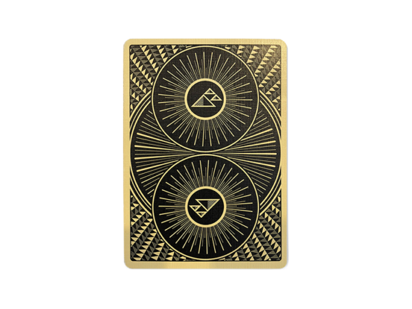 Woodland (black) Playing Cards