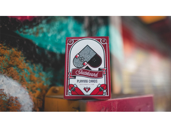 Skateboard V2 (marked) Playing Cards by Riffle Shuffle