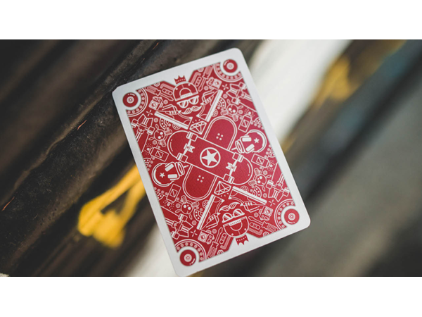 Skateboard V2 (marked) Playing Cards by Riffle Shuffle