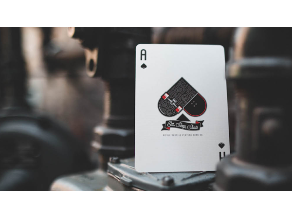 Skateboard V2 (marked) Playing Cards by Riffle Shuffle
