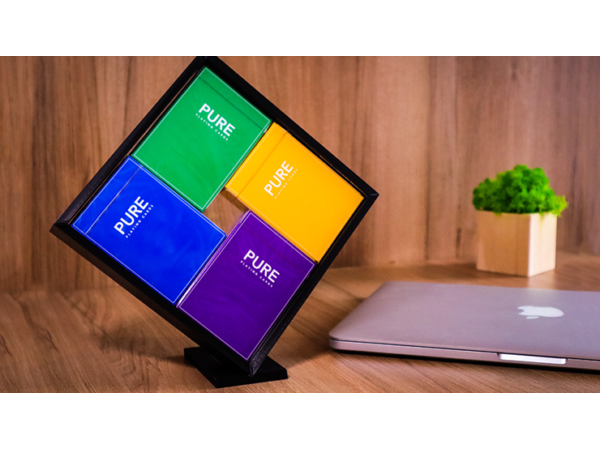 Diamond Display - 4 Playing Card Case by EB