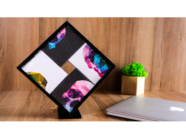 Diamond Display - 4 Playing Card Case by EB