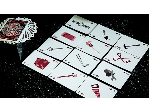 Elemental Master Red Edition Playing Cards by TCC
