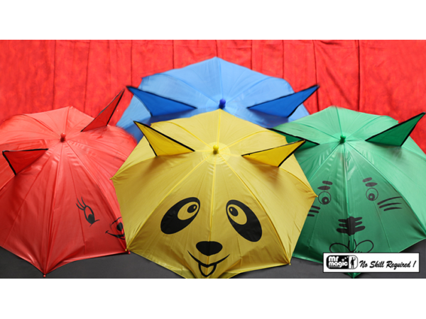 Umbrellas from Handkerchief by Mr. Magic - Trick