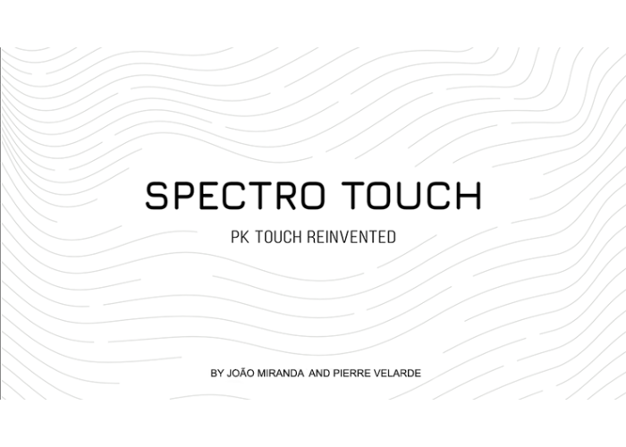 Spectro Touch (Gimmicks and Online Instructions) by João Miranda and Pierre Velarde