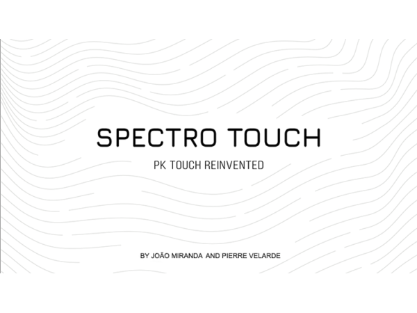 Spectro Touch (Gimmicks and Online Instructions) by João Miranda and Pierre Velarde