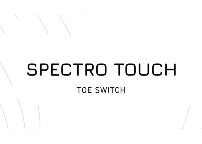 Spectro Touch Toe Switch by Joao Miranda and Pierre Velarde