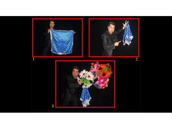 Appearing Bouquets from Hank (4) by Black Magic - Trick