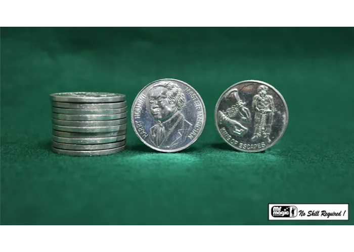 Houdini Palming Coins (12 pieces) by Mr. Magic