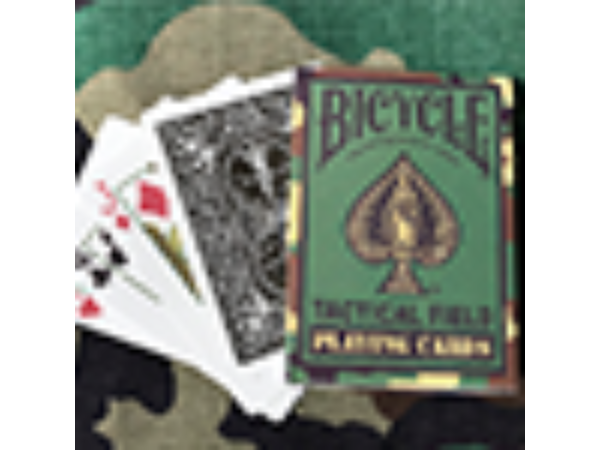Bicycle Tactical Field Green Camo/Brown Camo (6 Decks) by US Playing Card Co
