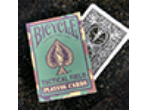 Bicycle Tactical Field Green Camo/Brown Camo (6 Decks) by US Playing Card Co