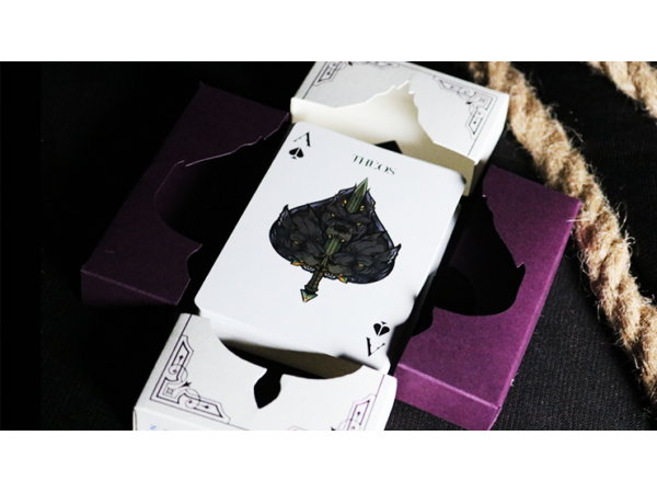 Deluxe Limited Edition Theos Playing Cards (Purple)