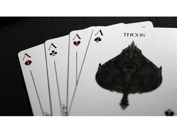 Deluxe Limited Edition Theos Playing Cards (Purple)