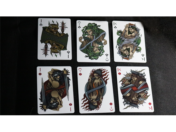 Deluxe Limited Edition Theos Playing Cards (Purple)