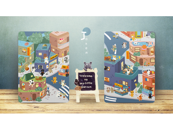 Meow Star (Knitted Sweater) Playing Cards by Bocopo