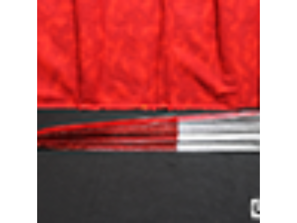 Production Fan Rolex 1" x 18" (Red and White) by Mr. Magic - Trick