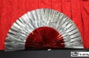 Production Fan Rolex 1" x 18" (Red and White) by Mr. Magic - Trick – Image 1