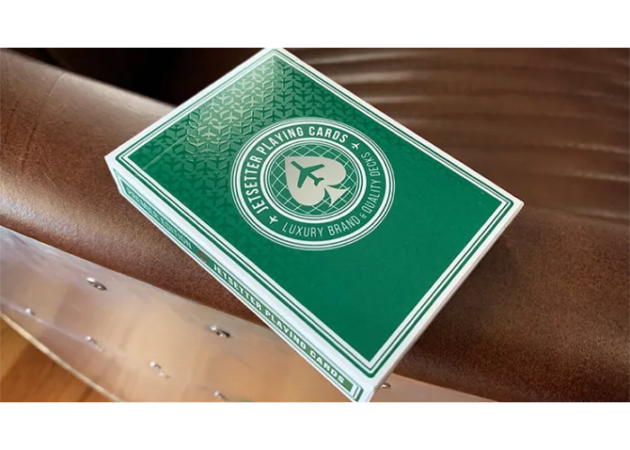 Premier Edition in Jetsetter Green by Jetsetter Playing Cards