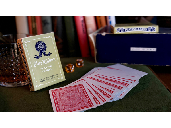 Blue Ribbon Playing Cards (Red)