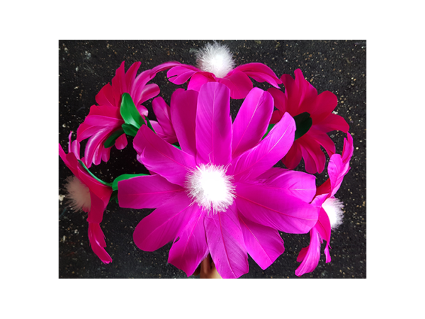 Violet Flower (2 pack) (No.2) by Black Magic - Trick