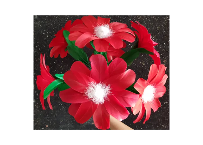Red Flower (2 pack) by Black Magic - Trick