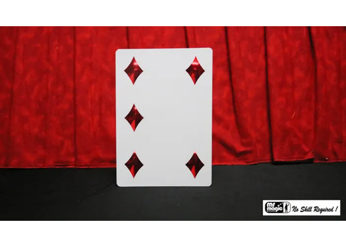 Pip Card Magnetic (Jumbo) by Mr. Magic - Trick