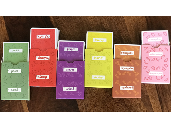 Limited Edition Flavors Playing Cards - Pears
