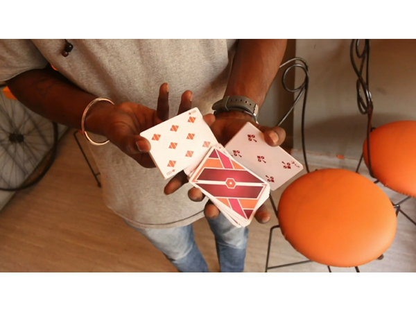 Pastels Orange Limited Edition Playing Cards
