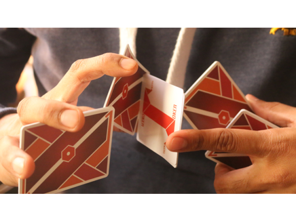 Pastels Orange Limited Edition Playing Cards