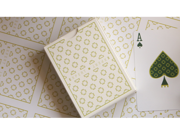 Expert At The Card Table (White) Playing Cards