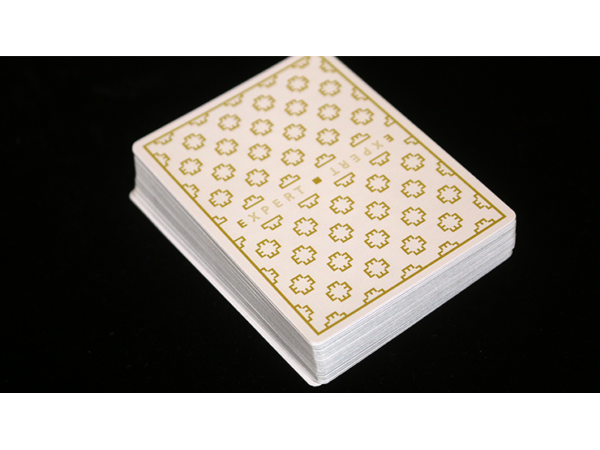 Expert At The Card Table (White) Playing Cards