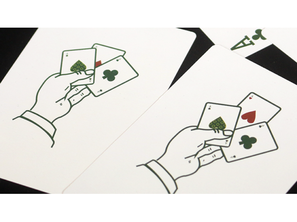 Expert At The Card Table (White) Playing Cards
