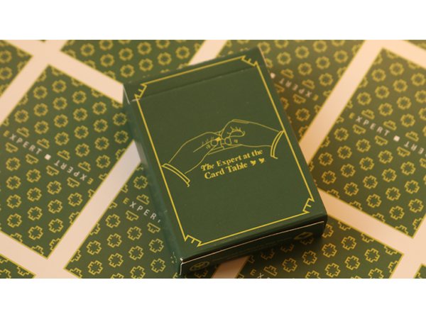 Limited Edition The Expert at the Card Table (Green) Playing Cards