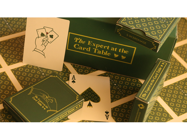 Limited Edition The Expert at the Card Table (Green) Playing Cards
