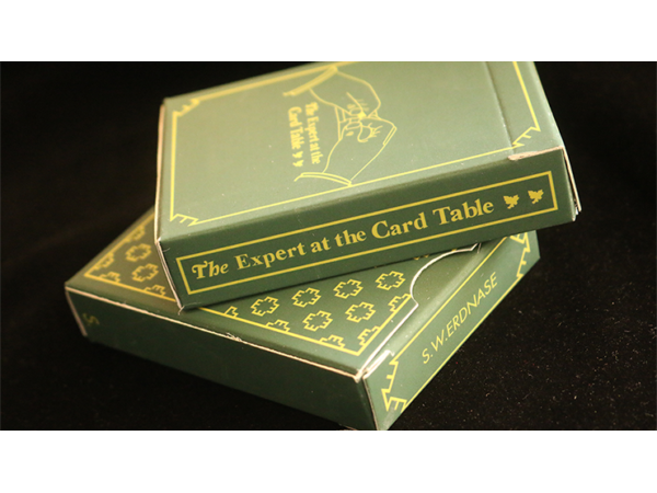 Limited Edition The Expert at the Card Table (Green) Playing Cards