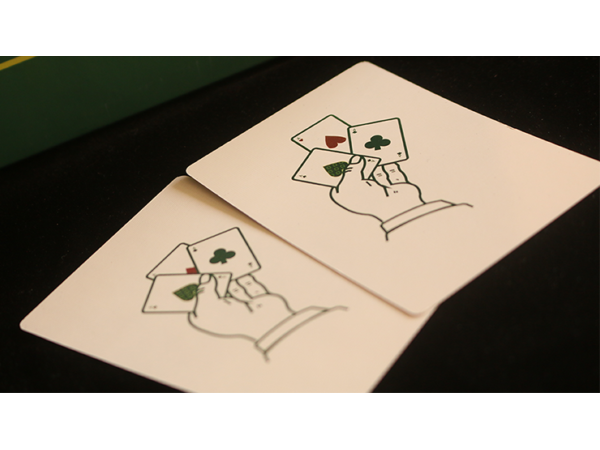 Limited Edition The Expert at the Card Table (Green) Playing Cards