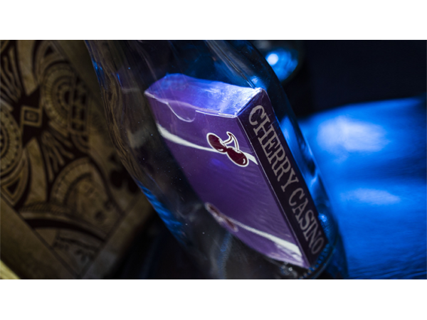 Cherry Casino Fremonts (Desert Inn Purple) Impossible Bottles by Stanley Yashayev
