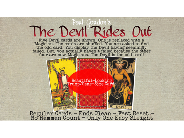 The Devil Rides Out by Paul Gordon