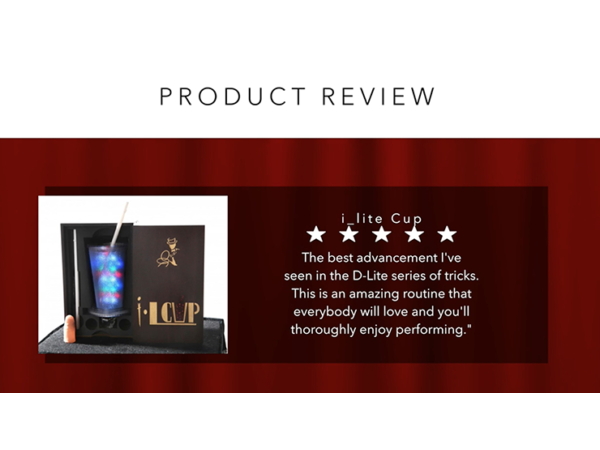 I-Lite Cup V2 (White) by Victor Voitko (Gimmick and Online Instructions)