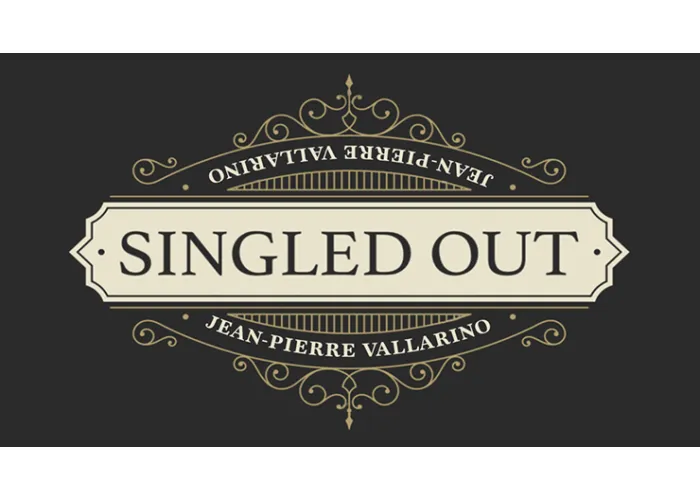 Singled Out BLUE (Gimmicks and Online Instruction) by Jean-Pierre Vallarino