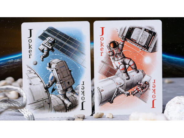 Discovery New Horizon (Blue) Playing Cards by Elephant Playing Cards