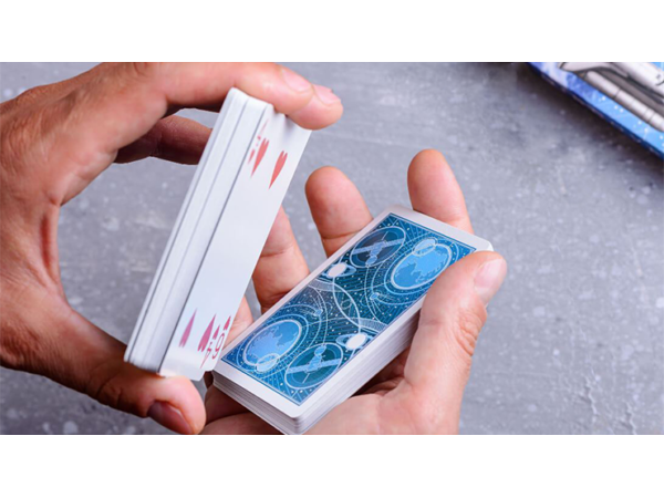 Discovery New Horizon (Blue) Playing Cards by Elephant Playing Cards