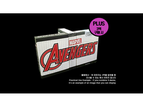 Marvel Avengers Spread Playing Cards