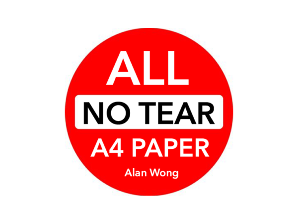 No Tear Pad (Extra Large, 8.5 X 11.5 ") ALL No Tear by Alan Wong