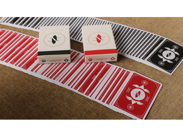 Limited Edition Wings V2 Marked Playing Cards (Red/Bridge Size)